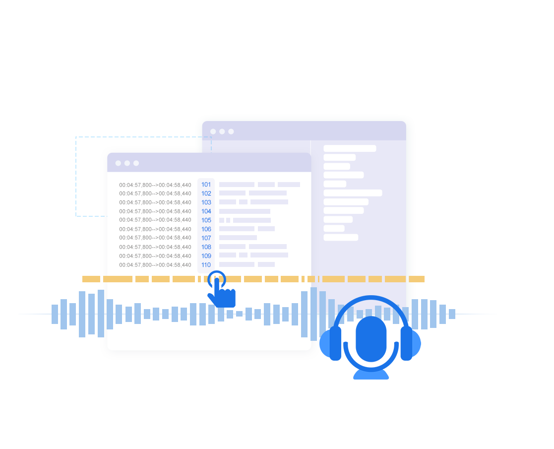 Vuesub Studio Audio-text Auto Timing Feature image